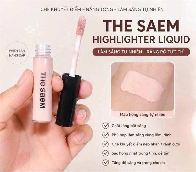 Che Khuyết Điểm The Saem Brightner - Ảnh 1