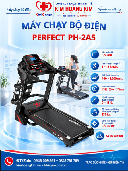 Máy chạy bộ Perfect PH-2A5