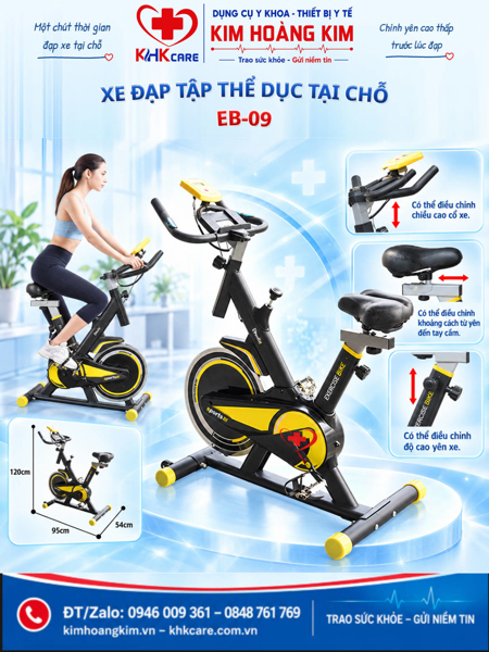 Xe đạp tập thể dục EB-09