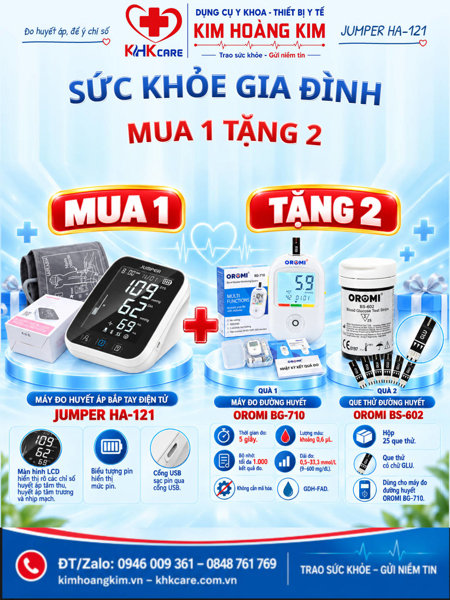 Huyết áp bắp tay Jumper HA-121