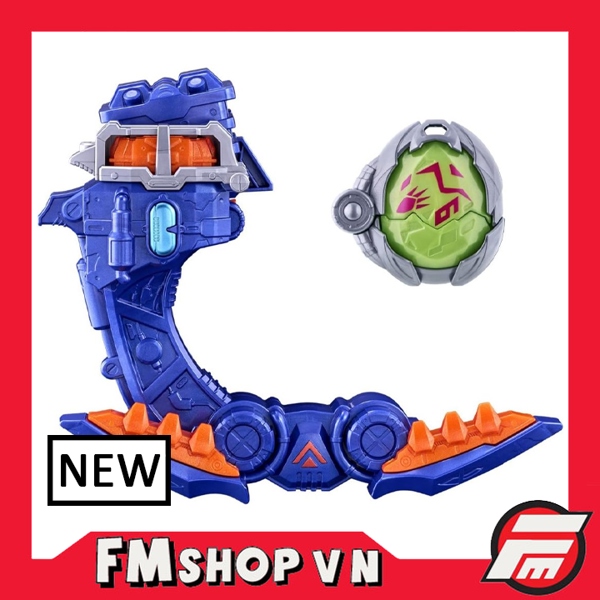 Mô Hình Biến HÌnh DX Bite Born Buckle & Ride X-Eggs 6 Set