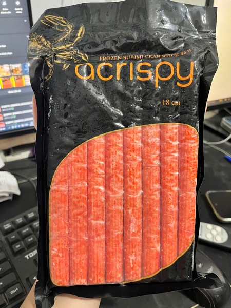 Thanh Cua Surimi Acrispy 18cm 500gr