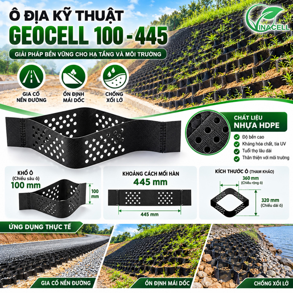 Ô Địa Kỹ Thuật GEOCELL 100-445