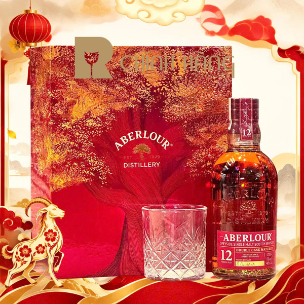 Aberlour 12 Năm Double Cask - Hộp Quà Tết 2027