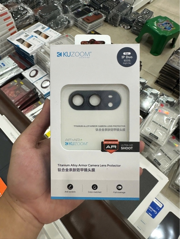 Bảo vệ camera iPHONE Duo KUZOOM