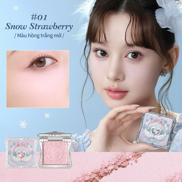 Hoa biết - Phấn má phiên bản SNOW BALLET 01 - Ảnh 1