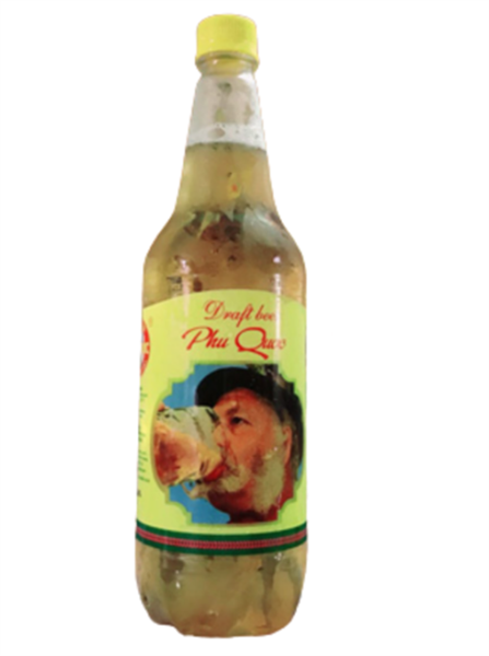Draft beer Bia tươi Phú Quốc chai vàng nhạt