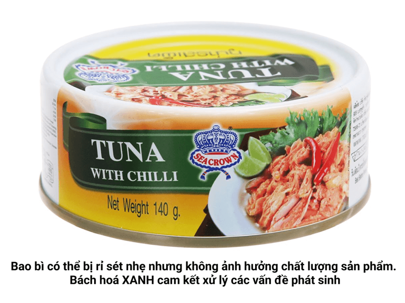 (Thái Lan)👉 Cá ngừ sốt ớt Sea Crown 👉 140g