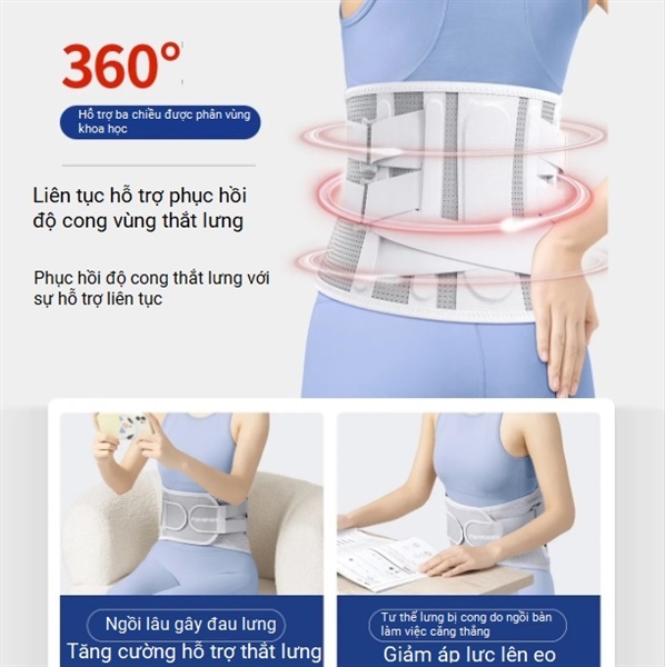 (🚀Nước ngoài - 96% Tốt Thật)👉 Đai y tế hỗ trợ bệnh lý về thắt lưng cột sống - Trung Quốc👉 PANAPOPO