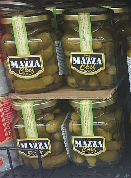(Ý)👉 Dưa chuột ngâm giấm MAZZA 👉 314g