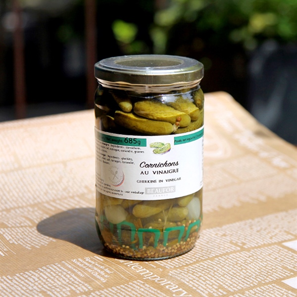 (Pháp)👉 Dưa chuột ngâm dấm Gherkins - 👉 380g