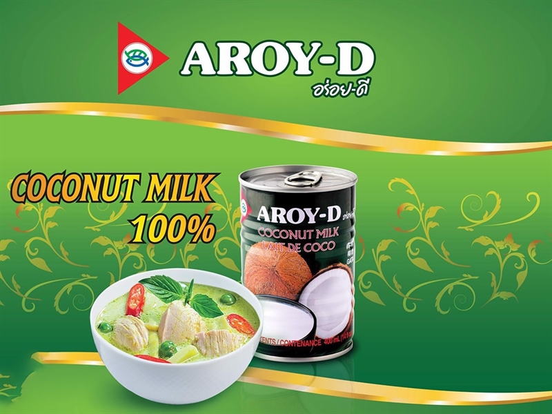 (Thái Lan)👉 Nước cốt dừa Aroy-D 👉 165ml