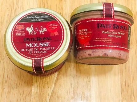 (Pháp) 👉 Pate Royal gà vịt vị cognac 👉 180g