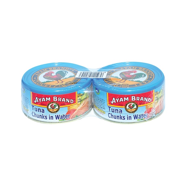 (Thái Lan)👉 Cá ngừ khúc ngâm nước Tuna Chunks in Water Ayam Brand 👉 lốc 2 hộp x 150g