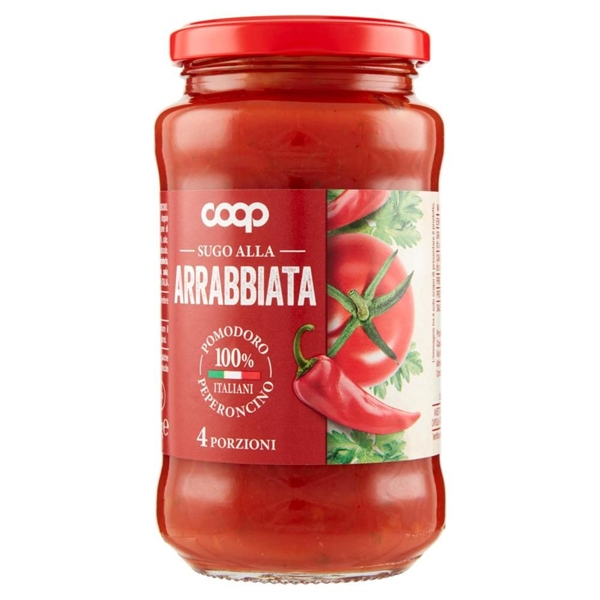 (Ý)👉Sốt cà chua sugo alla Arrabbiata của COOP 👉 400g