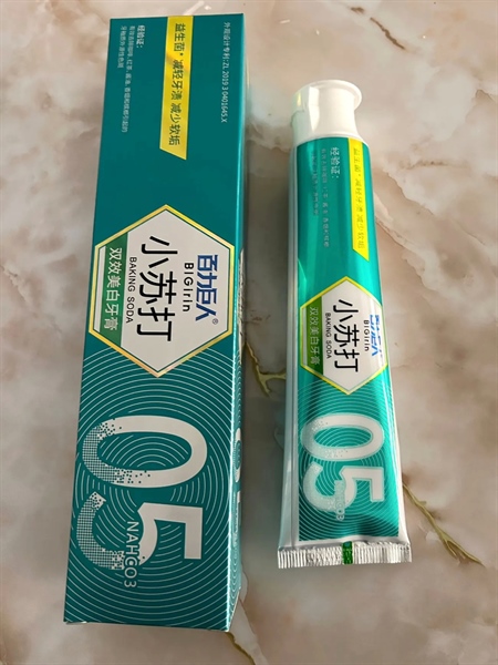 (🚀Nước ngoài - 96% Tốt Thật)👉 Kem đánh răng baking soda chứa men vi sinh BIGirin - Trung Quốc 👉 180g