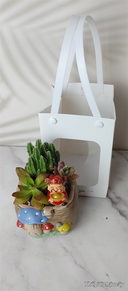 NHÀ NẤM VUÔNG MIX THẦN TÀI