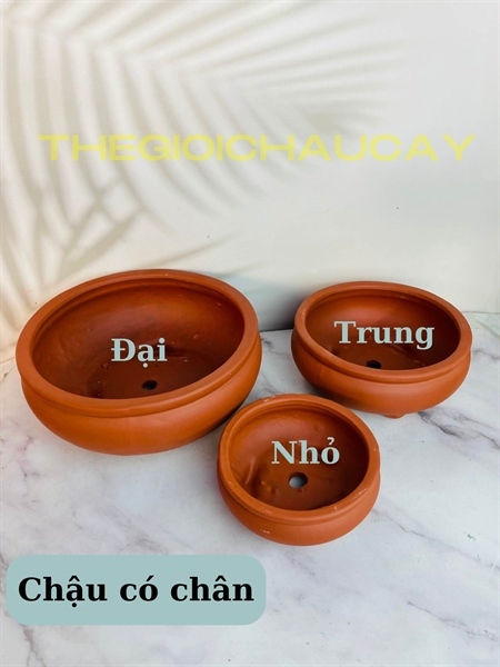 BỘ 3 BO ĐẤT NUNG CÓ CHÂN