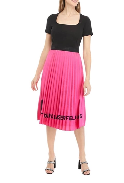 L4BB9965 - Đầm Karl liền váy xếp ly