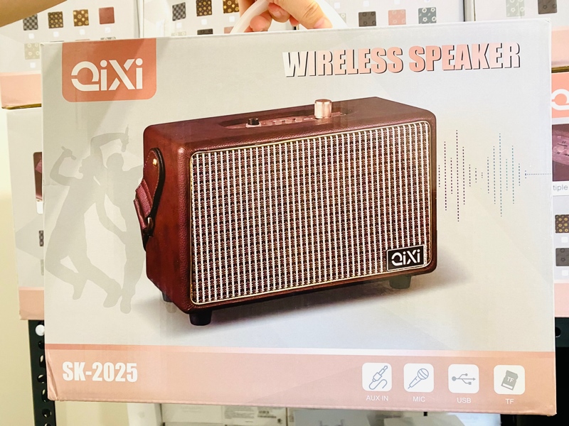 Loa Bluetooth Cao Cấp QiXi SK 2025 Sang Chảnh-Bass Căng