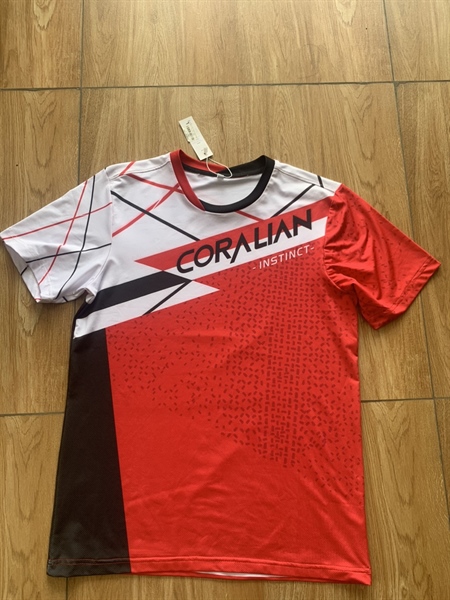 Áo nam trắng sọc đỏ