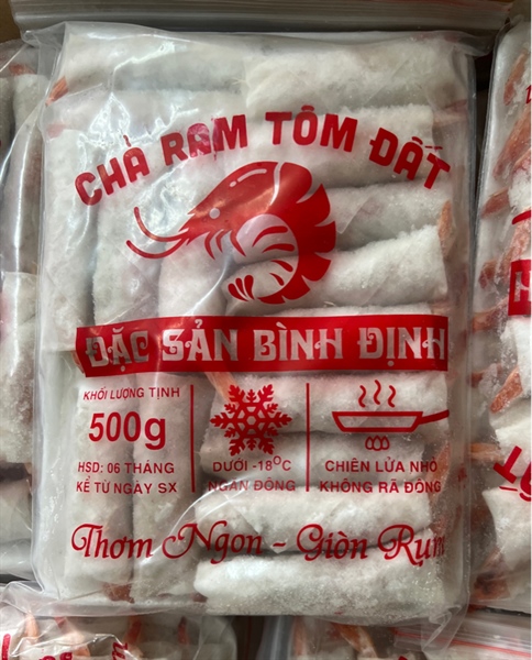 Chả Ram Tôm Đất Bình Định 500g