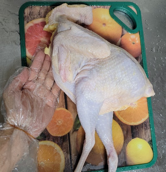 Gà Không Đầu 親鶏中抜き