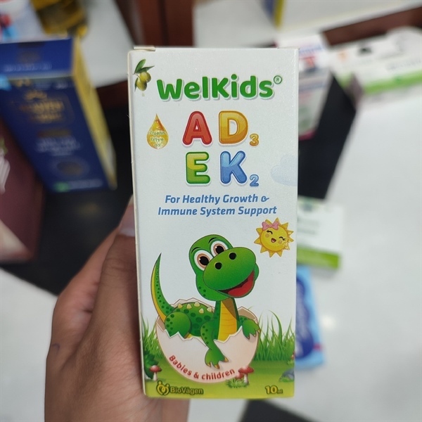 Welkids Vitamin A, D3, E, K2