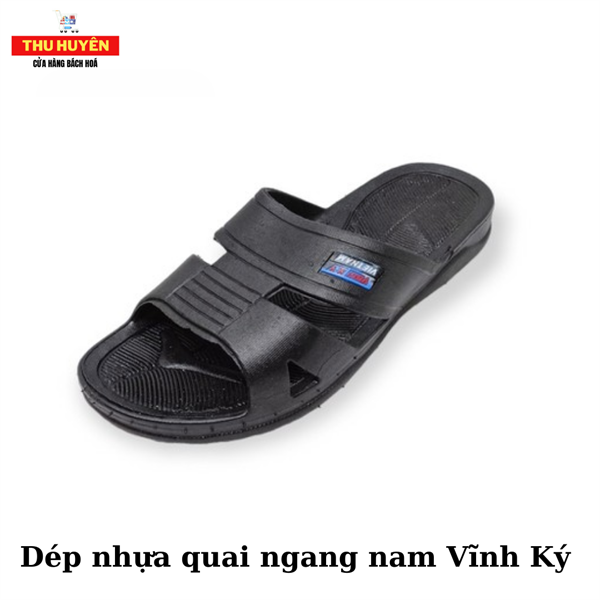 Dép Vĩnh Ký đen