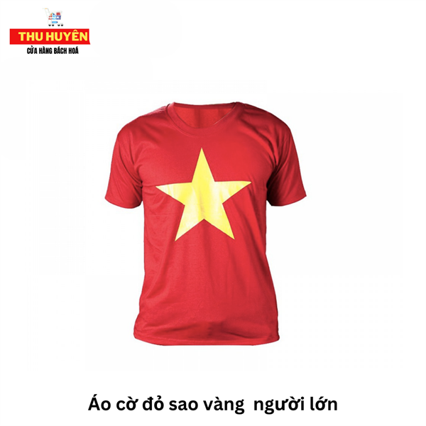 Áo cờ đỏ sao vàng lớn