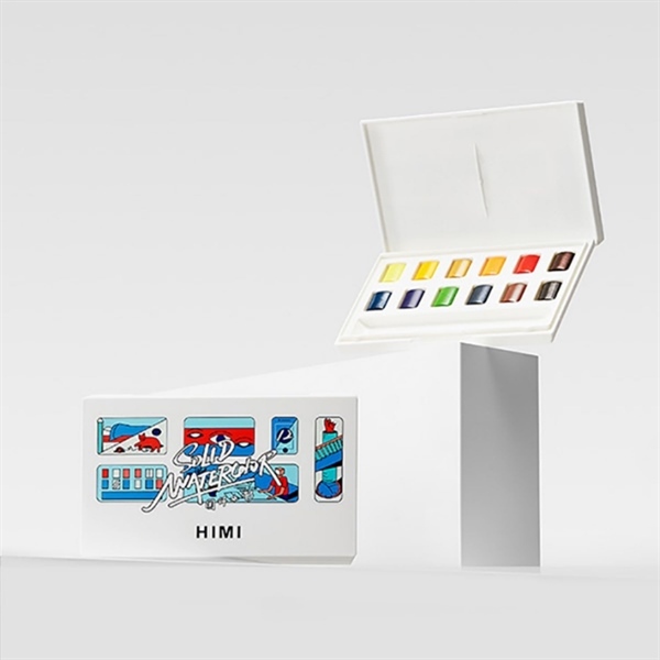 Màu Nước dạng Nén HIMI 36 màu phiên bản mới