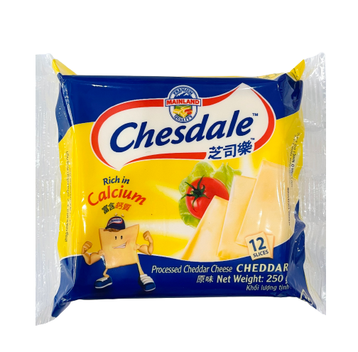 Phô mai lát cheddar Chesdale 250g