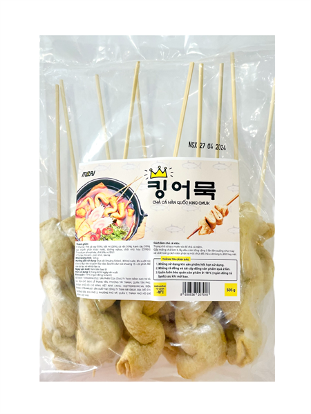Chả cá 10 xiên King Omuk 630g