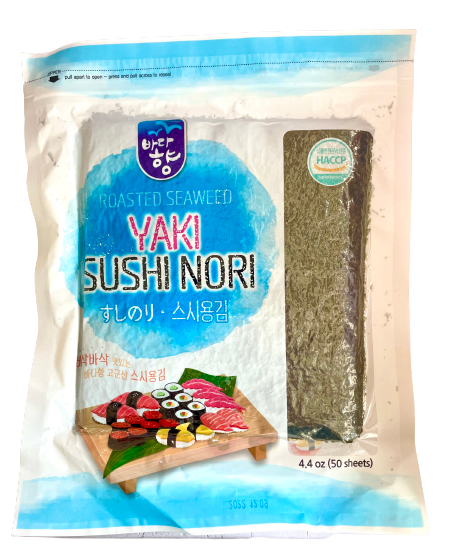 Rong biển cuộn cơm Yaki Sushinori (50 lá)