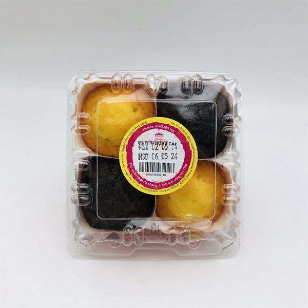 Muffin hộp 4 cái BNSG 180g