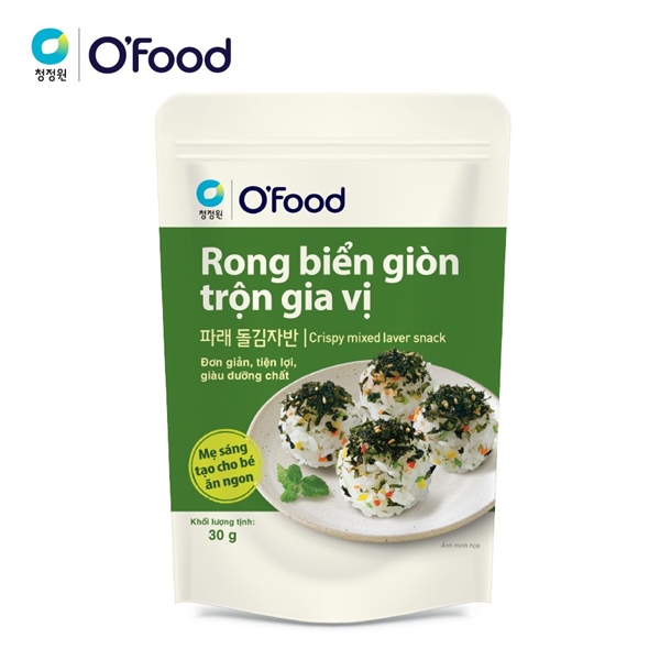 Rong biển giòn trộn gia vị 40g *30EA