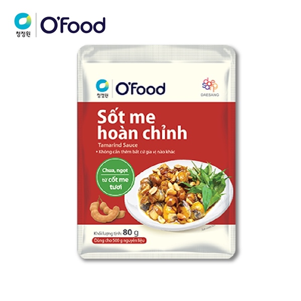 Sốt me hoàn chỉnh 80g*60EA