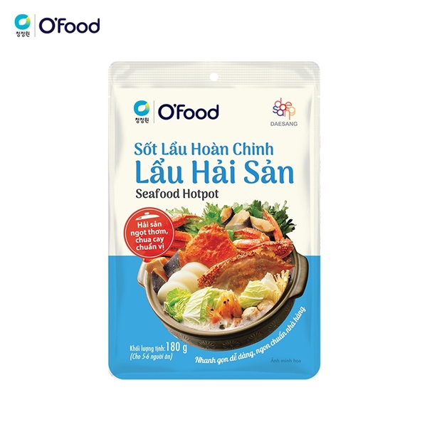 Sốt lẩu hoàn chỉnh lẩu Hải Sản 180g*40AE