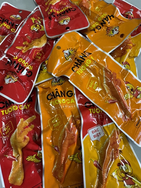 Chân gà tương cay 55g