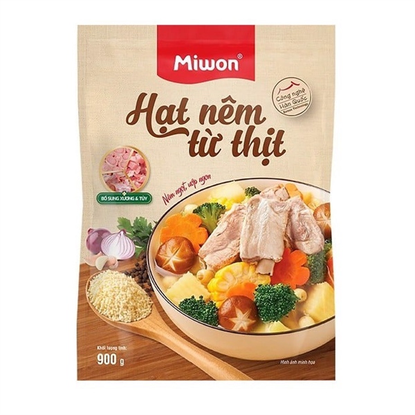 Hạt nêm MiWon 900g*12EA