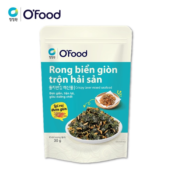 Rong biển giòn trộn hải sản 40g*30EA