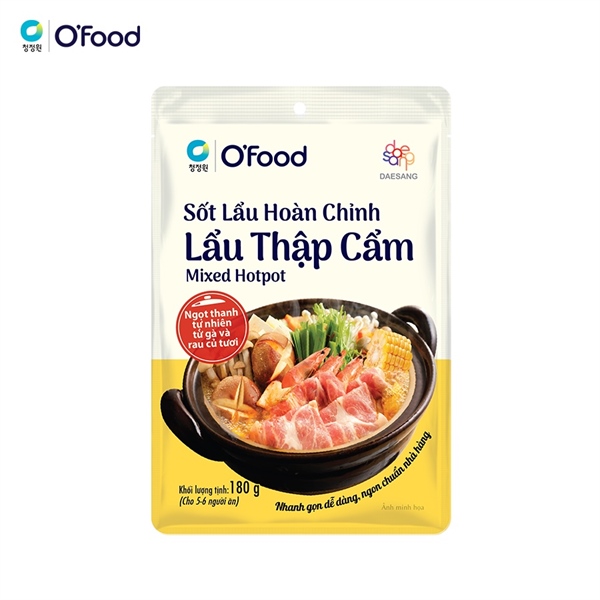 Sốt lẩu hoàn chỉnh thập cẩm 180G*40EA