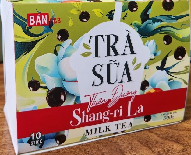 Trà sữa Thiên đường 300g (10 tép/1 hộp) - 40H/Thùng