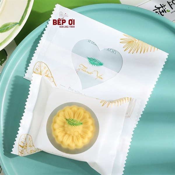 Túi Trung Thu Hàn 75gr (10x13.5) - CHIẾC LÁ