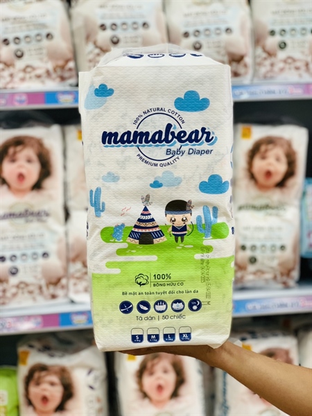 Tã dán Mamabear M50 6-11kg