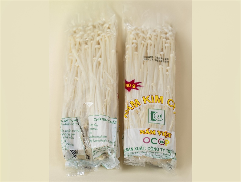 Nấm Kim Châm150Gr-Nấm Việt