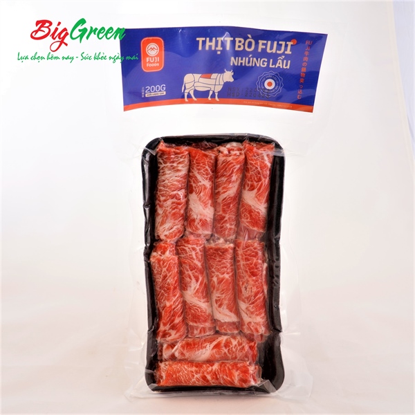 Thịt Bò Fuji Nhúng Lẩu 200G - Nhật