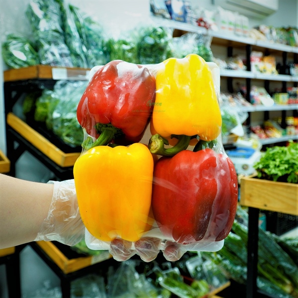 Ớt Xanh Đỏ Vàng - Đà Lạt