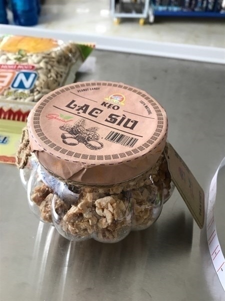 KẸO LẠC SÌU TÂN VIỆT 250GR GIẢM NGỌT