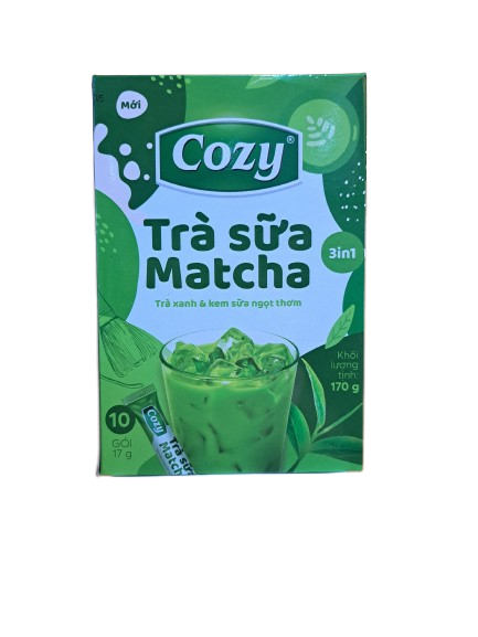 Cozy Trà sữa Matcha 3in1 170g